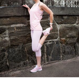 New Balance x J.Crew pink workout SET